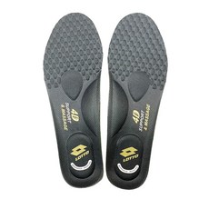 LOTTO 4D 支撐按摩紓壓鞋墊 (灰/金-LT3CMI5018)
