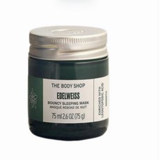 더바디샵 에델바이스 바운시 슬리핑 마스크, 5개, 75ml