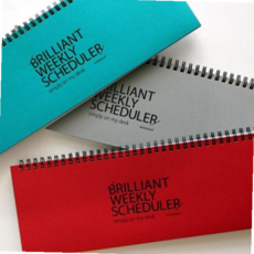 위클리 스케쥴러 59000EA 1EA, 그레이(gray)