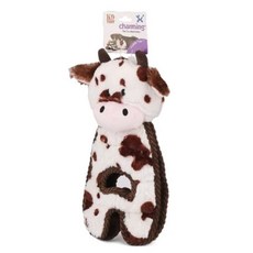 K9 LINK TUFF 狗狗玩具娃娃 耐咬發聲狗玩具 磨牙舒壓, 卡多/乳牛, 1個