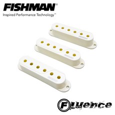 피쉬맨 Fishman 플루언스 Fluence Single Width Cover Set 싱글픽업 커버 세트 (Bright White), 1개, ACC-FLU-SWW