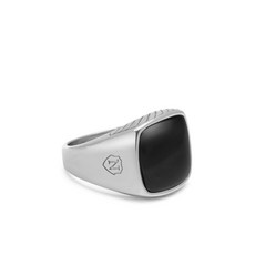 니알라야주얼리 오닉스 시그넷 링