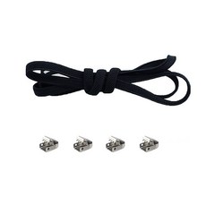 밴딩신발끈 무매듭 운동화 신발끈 블랙 9002B roo1+4ZMC