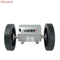 롤링 휠 4 자리 5 기계식 길이 야드 카운터 미터 그레이 섬유 검사 1 개, 02 4 Digit Meter Z94-F