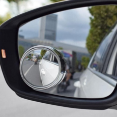 자동차 보조 미러 회전형 부착식 광각 차량 사이드 미러 안전 사각지대 후사경 후방