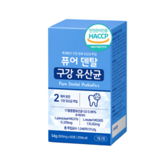 구강유산균 오라틱스 잇몸유산균 CMU 증정 [12박스구매시] / 퓨어덴탈 구강 특허 유산균, 1개, 60정