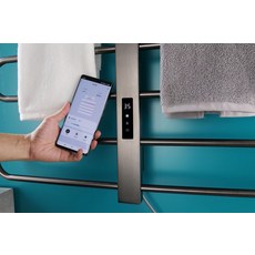 電熱毛巾架 碳纖維 嵌入式 智能數顯, 主圖所示, 1個