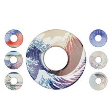 죽도 코등이 받침 일본식 문양 츠바 검도 용품, G