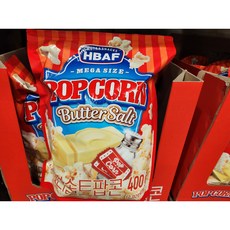 팝콘 버터솔트 400g 456392, 1개
