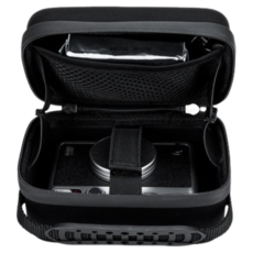 JJC 拍立得Instax SOFORT Mini Shot相機收納側背包, 1個, HSCC-IME BLACK