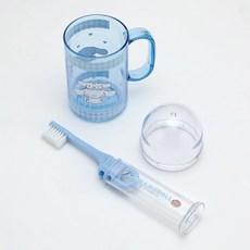 산리오 헬로키티 칫솔 케이스 양치세트, 혼합색상, 1개, 1개