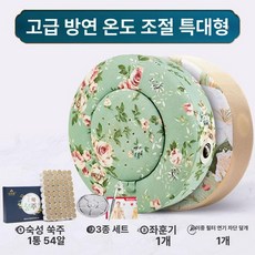 쑥 좌훈방 좌식 뜸방석 발뜸부개 포단 서울 걸상 온열, 온도조절 방연 그린 54개+5종, 1개, 기본 색상