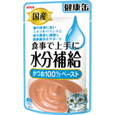 愛喜雅 AIXIA 水分補給軟包 能量補給軟包 40g 貓餐包, 1個, 水分 7號 鰹泥狀