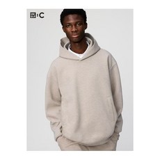 유니클로 스웨트 오버 사이즈 풀 파카