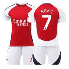 24 25 사카 아스널유니폼 홈 아스날 축구유니폼 트레이닝복 반팔 세트-7번 상하 세트 16