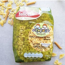 펠리체티 동물모양 파스타, 500g, 1개
