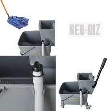 네오 대걸레 물털기 빨래판짤순이