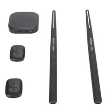 에어드럼 전자드럼 휴대용 연습용 VR 에어 드럼 세트 가상 키트 현실 초보자 어린이 성인용 전자, 1개, 1) Black