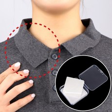 셔츠 옷깃 카라고정 스티커 50P, 상세페이지 참조, 1개