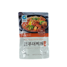 청정원 사골육수 부대찌개 양념, 140g, 5개