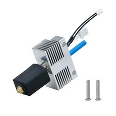 3D프린터 핫엔드 블럭 노즐 키트 히팅 넵튠 4 플러스/4 맥스용 익스트루더 핫 엔드 및 실리콘 슬리브가 있는 모든 금속 3D 프린터 액세서리 헤드 블록, 4 plus hotend, 1개