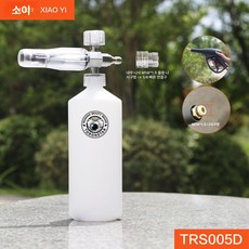 글로빅스 거꾸로폼랜스 차량용세차용품 초경량 카샴푸, 크롬 TRS005 프로 M14x1.5, 1개, 1L