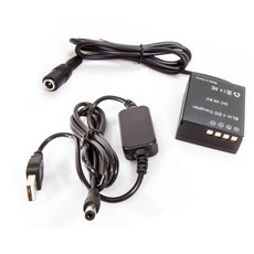 Olympus BLH-1 假電池 電源供應器 E-M1 mark II EM1X OM-D 穩定供電, 1個, USB款假電池(套)*1