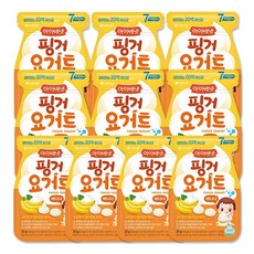 아이배냇 핑거요거트 4가지맛 아기과자/아이베넷 x 2, 아이배냇핑거요거트바나나, 20g, 10개
