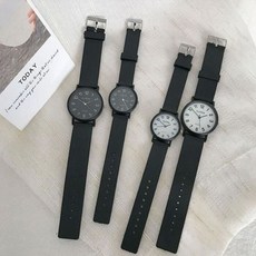 큰숫자 아나로그 초침 저소음 수능 합격손목시계