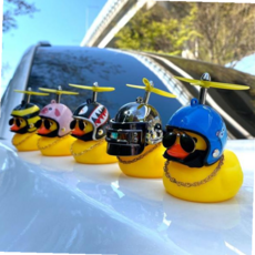 러버덕 악세사리 오리 자전거용 장식 차량용 헬멧 a90*750fk, a91오리-자전거용_상어