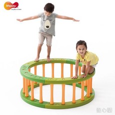 【Weplay】搖滾圈-全圓(森林綠) 把公園搬回家 平衡遊戲, 1個