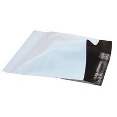 플라스틱 익스프레스 봉투 보관 가방 우편 자체 접착 도장 택배 그레이 화이트 색상 20 개, 01 20pcs, 14 38x52cm, 01 White