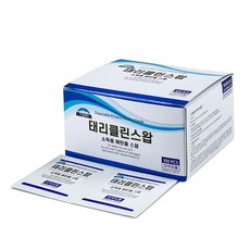 태리스왑 소독용 에탄올 알콜솜 100매 에탄올 알콜솜 의약외품 휴대폰 유아용품 소독, 1개