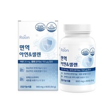 셀레늄 항산화 면역기능 아연 셀렌, 1개, 59.5정