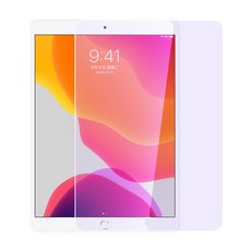 iPad鋼化玻璃保護貼 9H硬度防指紋 2.5D弧邊高清防爆 適用iPad 7 8 9代 Pro Air mini多款型號, 1個, 抗藍光/鋼化玻璃2.5D弧邊,10代10.9吋/11代(A16)共用