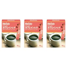 블랜디 블랙 카페인이 적은 편안안 타입 스틱, 2g, 3개, 14개입