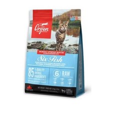 오리젠 전연령 식스 피쉬 캣 건식사료, 정어리, 1kg, 1개