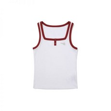 국내매장판 디아도라 크로스코트 스퀘어넥 슬리브리스 레드 554638