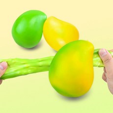 변색 망고 크런치 슬랑이 1개 남광사 망고스퀴시 망고슬랑이 망고주물럭 망고스트레스볼