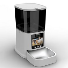 智慧雙向影片遙控寵物餵食器 5000ml, 雙向影片版, 1個