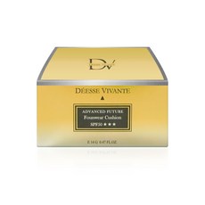 DÉESSE VIVANTE ADVANCED FUTURE 氣墊粉餅 SPF50, 自然色, 1個