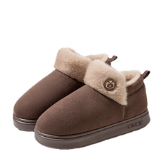 겨울 실내화 실외화 사무실 슬리퍼 따뜻한 발목 털 신발 부츠LY-087YYM