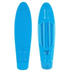 페니보드 페니크루져보드 스케이트 데크 플라스틱 22 22인치 스케이트 파스텔 색상에 맞습니다., 검은색, 6. 파란, 1개