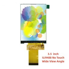 햇빛 판독 가능한 다채로운 터치 패널 TFT IPS 풀 뷰 LCD 디스플레이 스크린 40 핀 소켓 320RGB x 480 IPS9488 ILI9488 3.5 인치, [06] TN ILI9488 No Touch, 1개