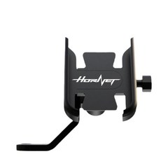 호넷 핸들바 후방 미러 휴대폰 스탠드 브래킷, 02 Mirror Holder Black