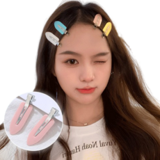쟈드클로에 자국없는 헤어 고정 머리핀 4종 X 5P 세트, 1개