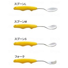 藥師優選 青芳好握輕量可彎湯匙叉子組 寶寶學習餐具 兒童安全湯匙, 1個, 湯匙S