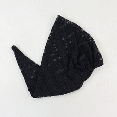 蕾絲花紋頭巾