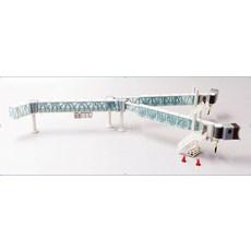 JC Wings LH2148 LH2149 단일 복수 통로 브릿지 1:200 공항 모형, LH2148 이중 채널 1개, LH2148 이중 채널 1개, 1개