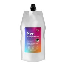 헤어씨 씨 스트레이트 다운펌, 1개, 500ml